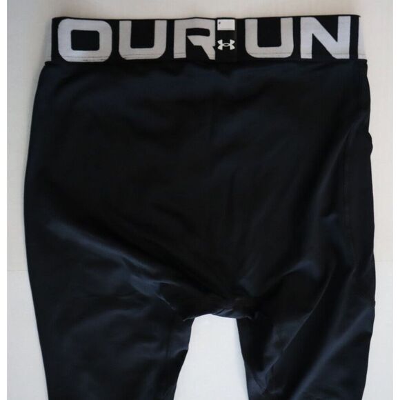 Under Armour 1366075-001 Men's Sz M Black ColdGear Armour Compression Leggings - Picture 5 of 8